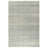 Zoe Rose Hi Lo Area Rug in Light Blue/Ivory