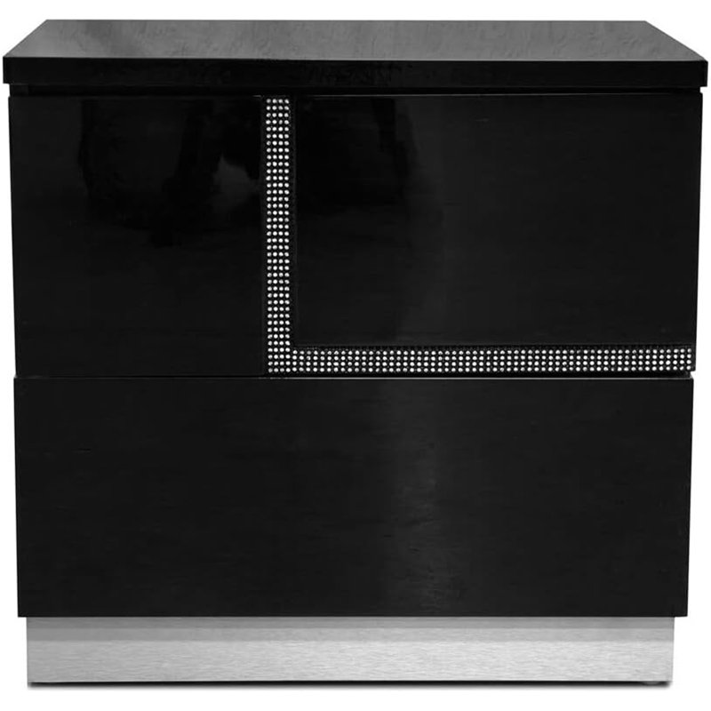 Table de chevet 2 tiroirs Modern