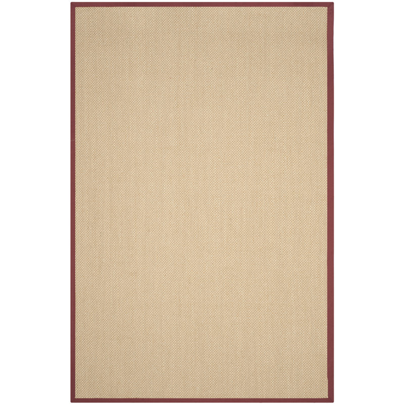Hillsborough sisal fiber knitted rug, Rectangle 6 pi x 9 pi