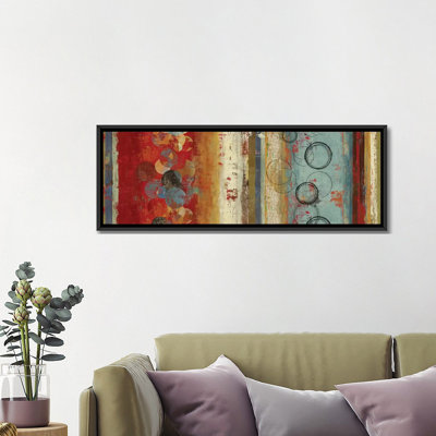«Field Of Blue» par Tom Reeves, impression sur toile tendue