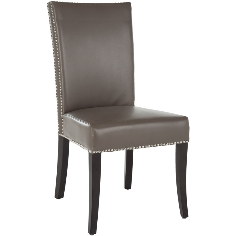 Chaise rembourrée Donn, Gris