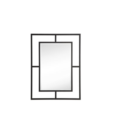 Boston Rectangle Stainless Steel Wall Mirror