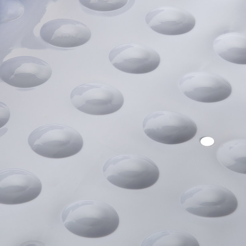 Plastic / Acrylic Non-Slip Shower Mat, White