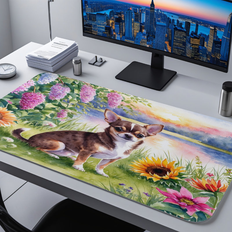 Polyester Desk Pad, 23.6x13.8
