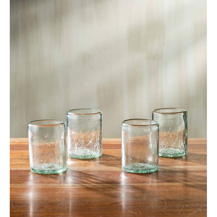 Maya Clear Tumbler Glasses, Set of 4