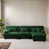 Green Chenille