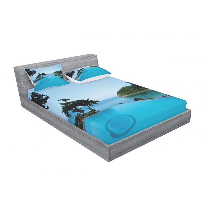 Microfiber Sheet Set, Full Sheet Set with Fitted Sheet