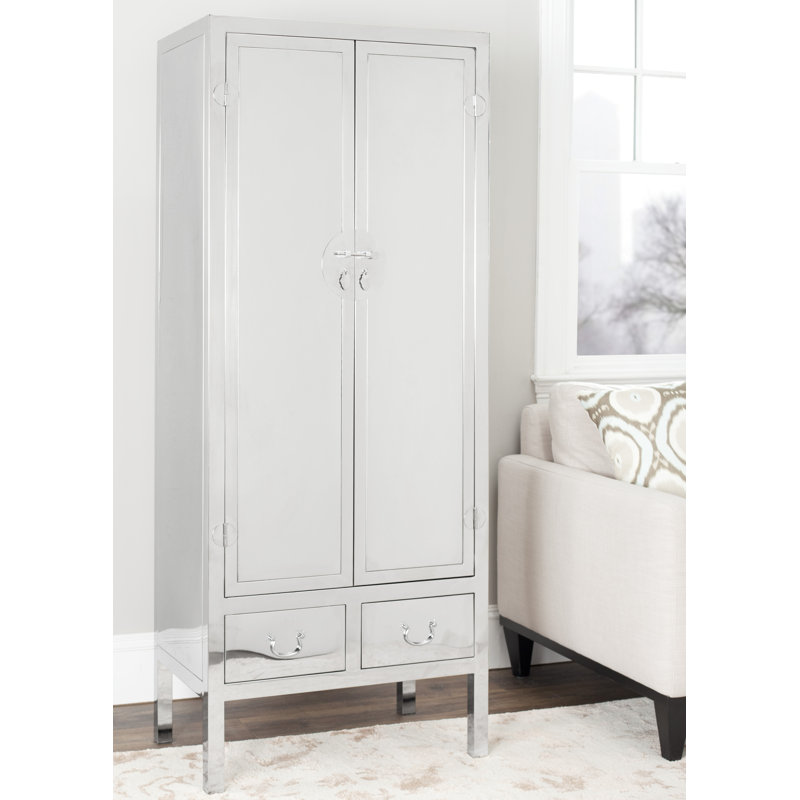 Meuble d'appoint kingsley à 2 portes Couture