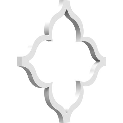 May Decorative Fretwork Wall Panels, Extra Small, 7 3/8"W x 7 3/8"H x 3/8"T, Architectural Grade PVC