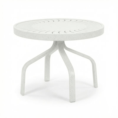 Windward Outdoor Sunburst 18" Round Side Table