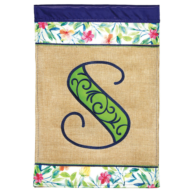 Drapeau de jardin en polyester 2 pi 1 pi 6 po x 1 pi Bitner