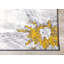 Tapis gris à motif floral Bose