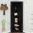 Hall Tree With Shoe Bench, Shoe Rack With Adjustable Shelf, Entryway Coat Rack With 4 Hooks-2044497639