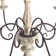 Freddi 6 - Light Large Candle Style Classic/Traditional Chandelier