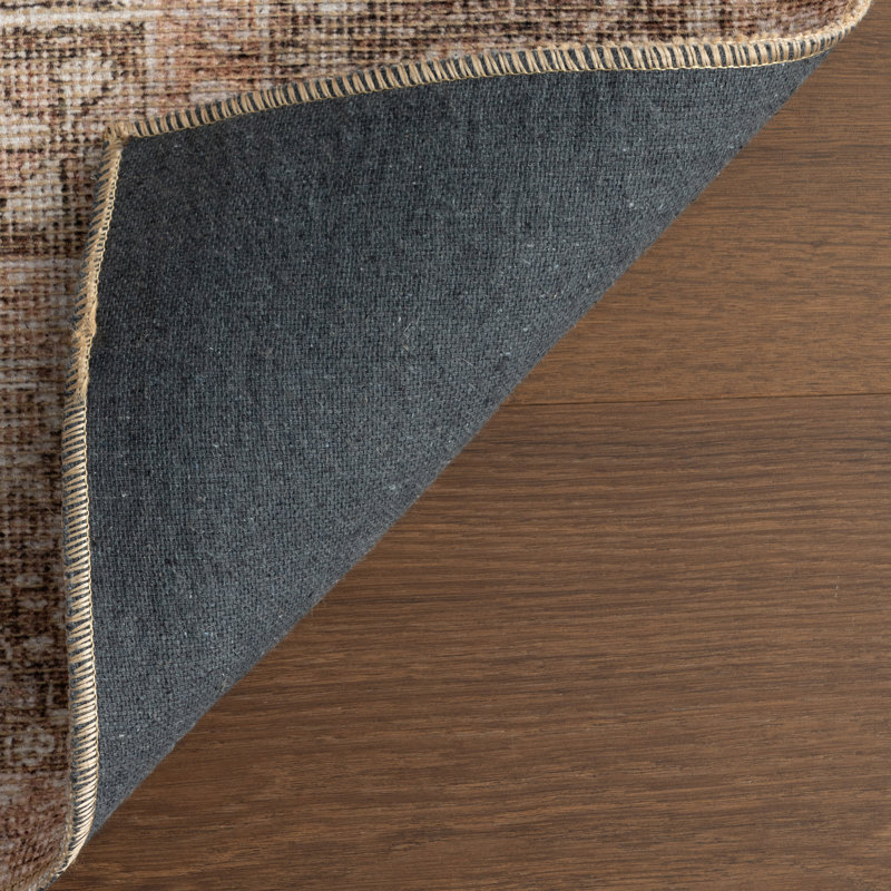 Tapis en mélange de jute de polyester Jeccica, Rectangle 7 pi 10 po x 10 pi