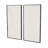 Cole And Grey Wood Geometric Home Wall Decor With Black Frame