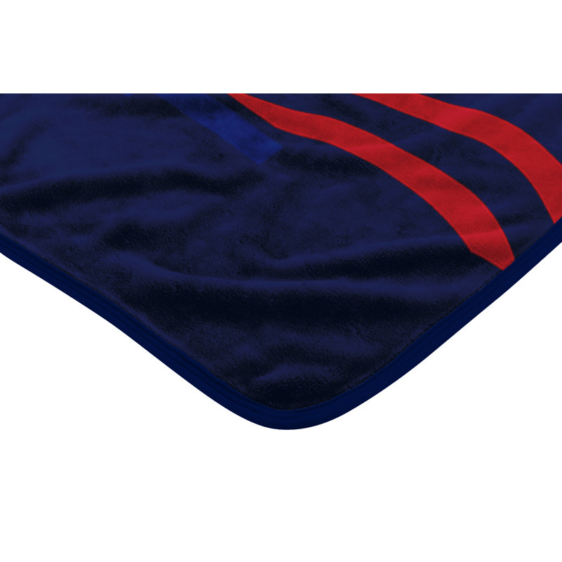 Throw Blanket, Blue/Red, Rebels