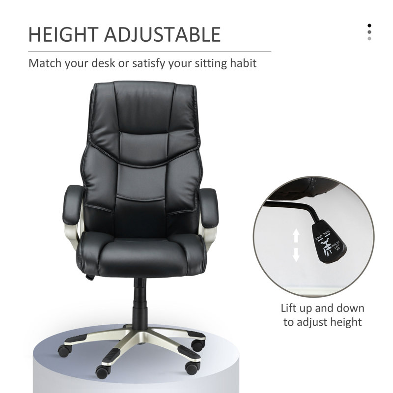 Louisbourg Executive Chair, Black