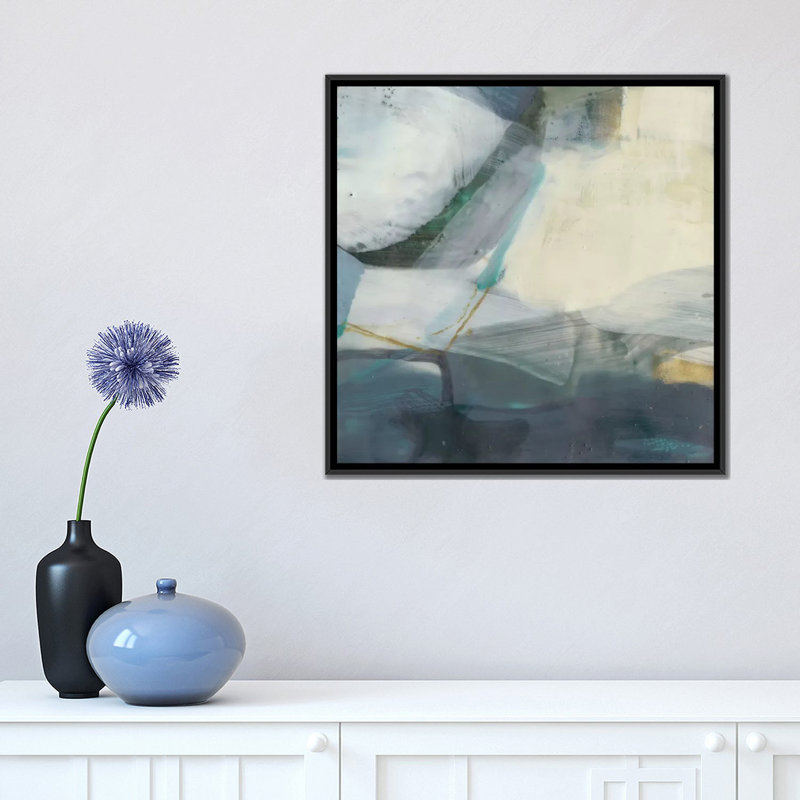 « défense iv », impression sur toile, H 18 po x l 18 po x P 1,5 po, Toile avec cadre noir, Pas de tapis