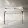Claire 48" Double Basin Console Sink With Legs