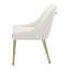 Chaise d'appoint rembourrée (ensemble de 2)-378946145