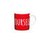 KitchenCraft 80ml Porcelain "Espresso Yourself" Espresso Cups