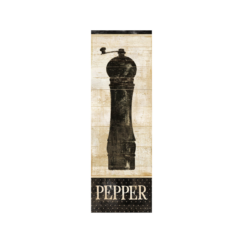 Salt & Pepper II by Daphne Brissonnet - Panoramic Print on Canvas, Wrapped Canvas, 152.4 cm H x 50.8 cm W x 1.91 cm D