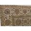 Tapis brun / beige en laine noué à la main de conception unique 9 pi x 11 pi 11 po