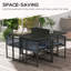 Delanco Square 3- Piece 2- Person 152.4cm L Bistro Set
