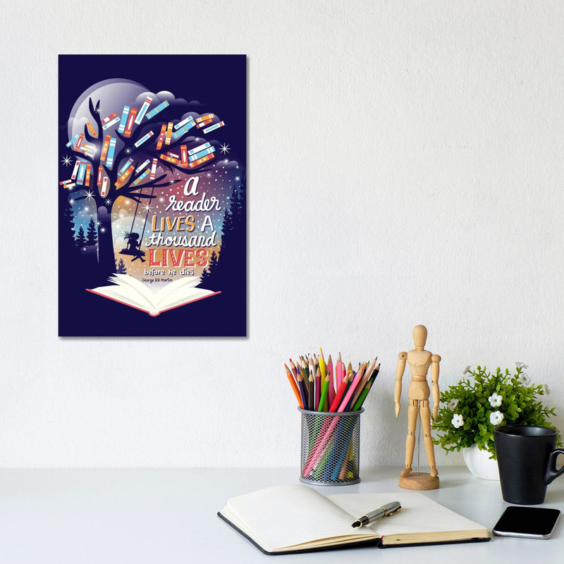 Thousand Lives 1 Piece Wall Art on Canvas, 20.32 cm H x 30.48 cm W, Canvas