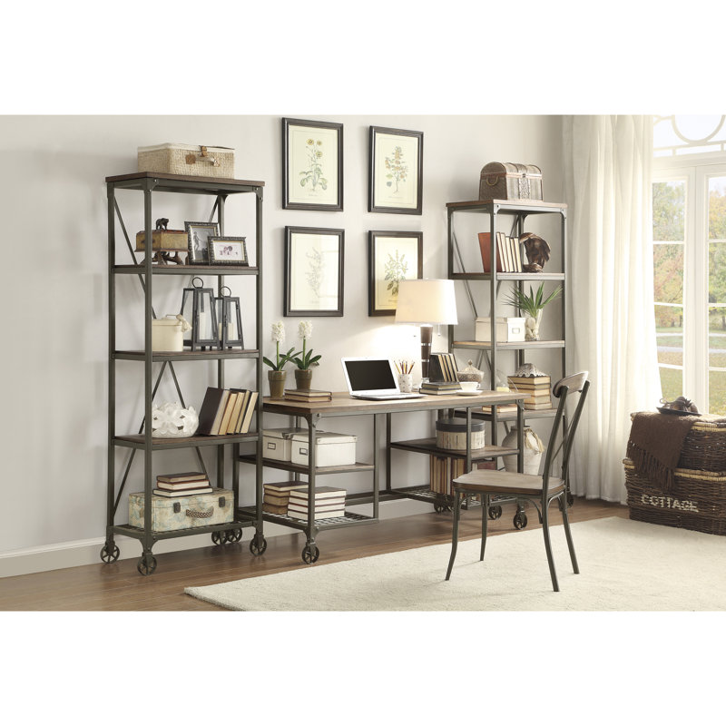 Bureau d'écriture 1Pc avec 4 roulettes