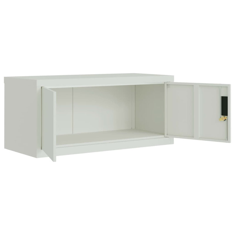 Kenly Storage Cabinet, Light Grey
