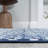 Bouvard Moroccan Vintage Geometric Navy/Cream Rug-805126446