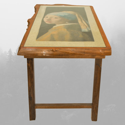 Hille Walnut Solid Wood Base Dining Table