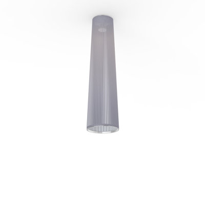 Solis 72 Flush Lamp - Black