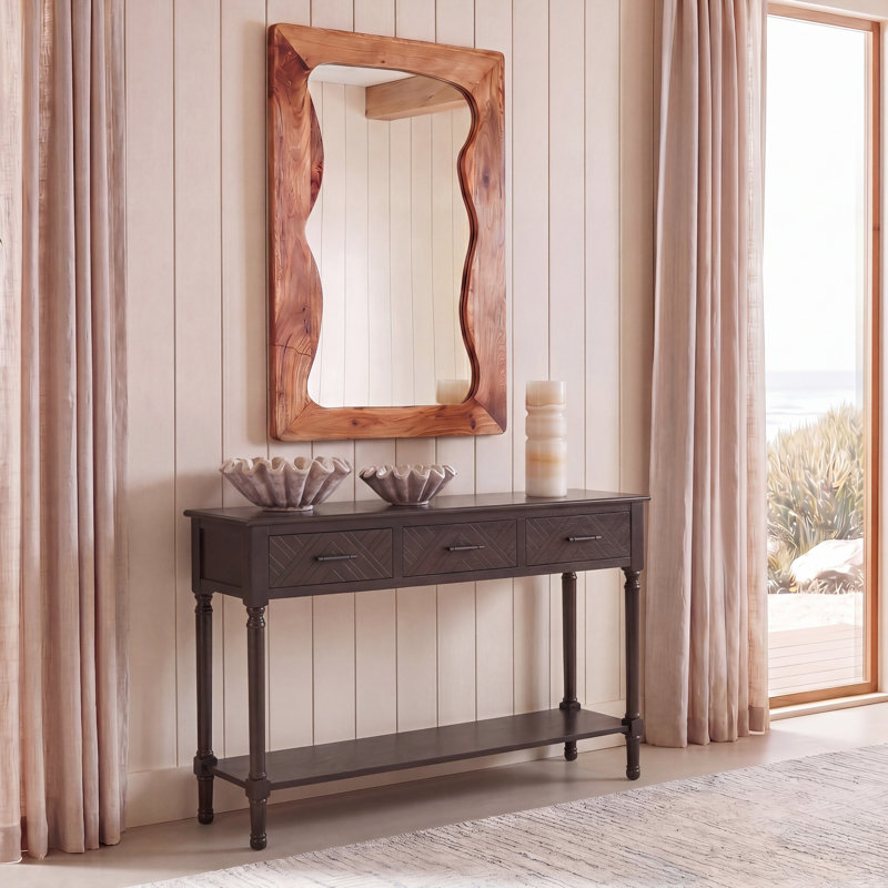 Chupp 47.25" Console Table, Dark Chocolate