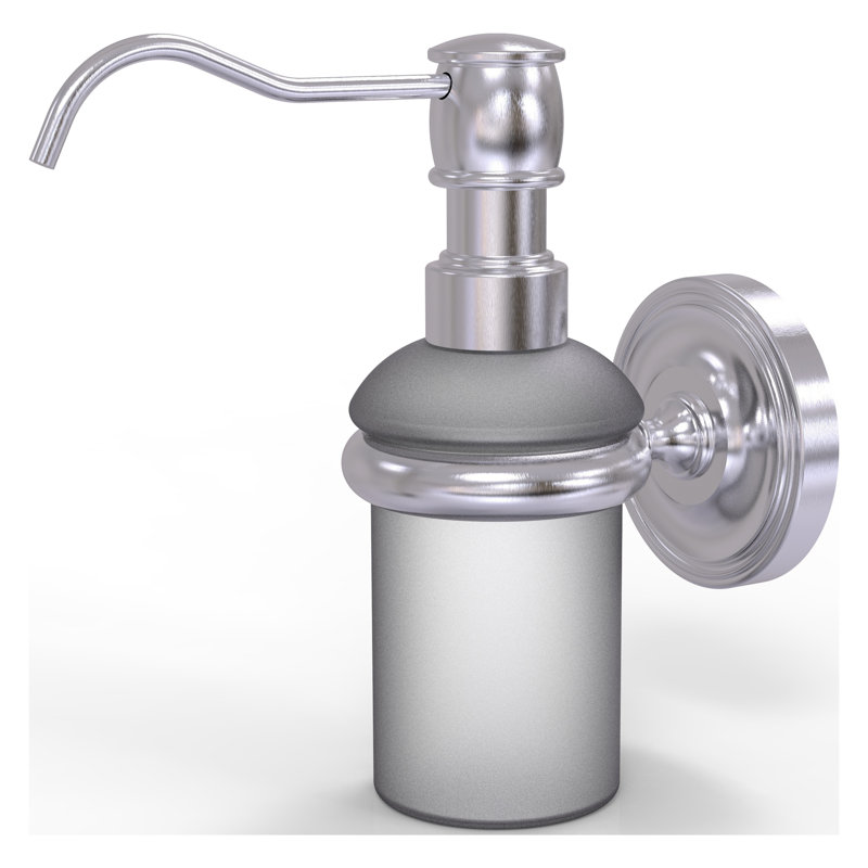 Gober Soap Dispenser, Satin Chrome