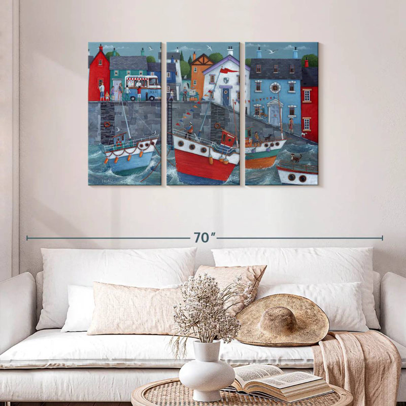 Gillard Seaside Promenade, H 28 po x l 45 po