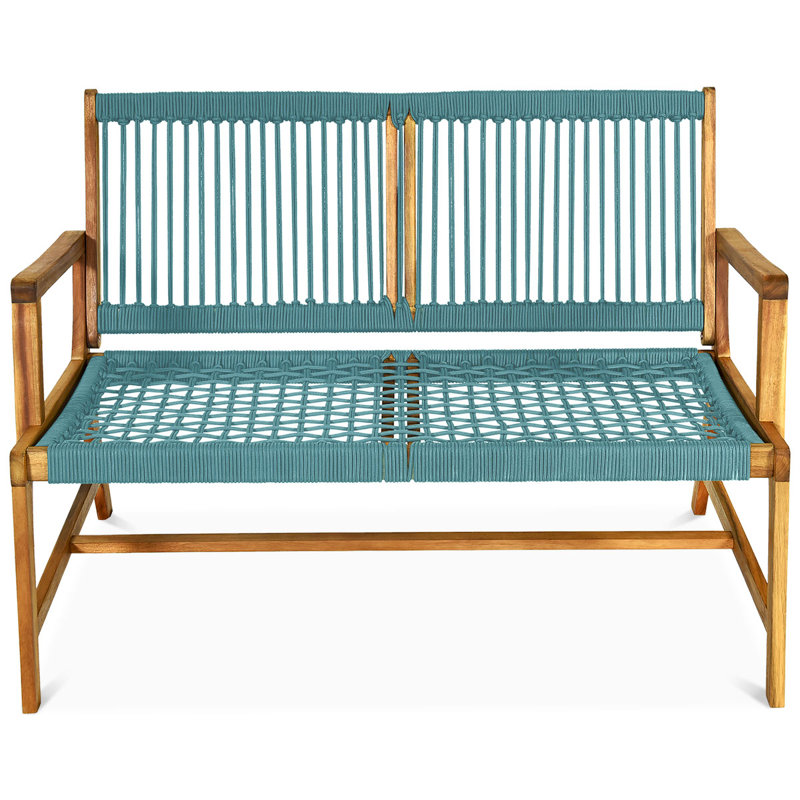 Osawatomie Outdoor Bench, Gray