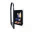 Pharmacie arquée avec miroir et tablettes réglables-1416324736-1416198404