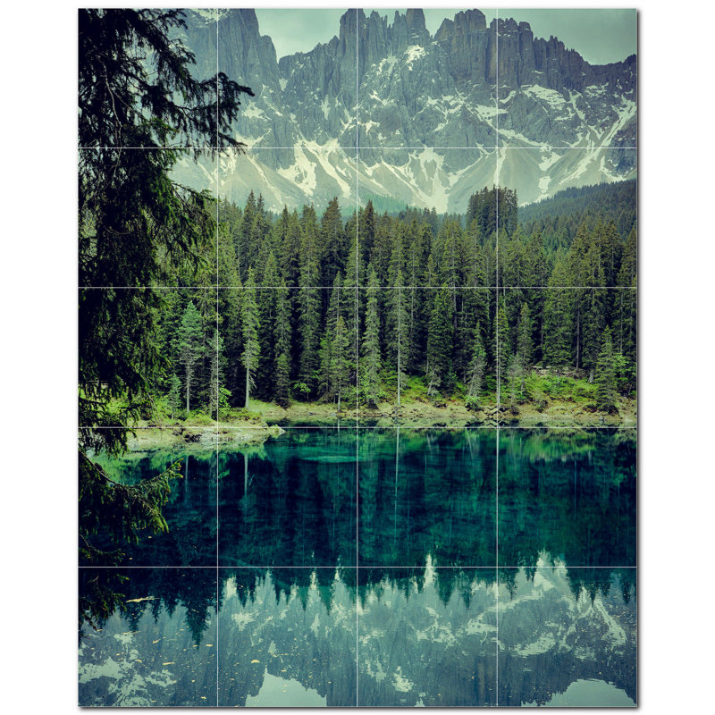 Photo de montagnes 4,25 x 4,25