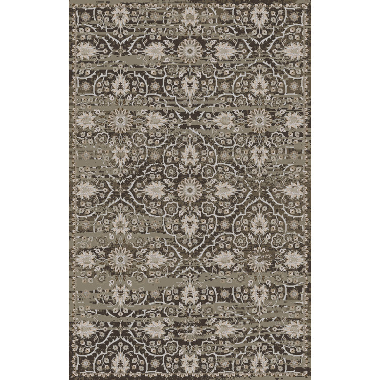 Cooksville Wool Damask Indoor Rug