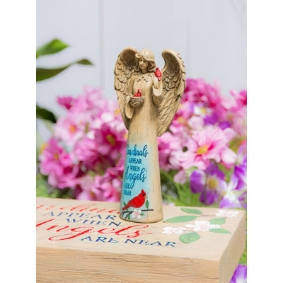 Statue de jardin des anges Kerrah Cardinals