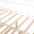 Wooden Full Size House Bed With Twin Size Trundle,Kids Bed With Shelf-1345037283