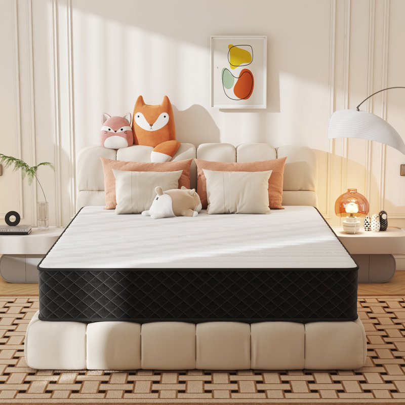 Matelas hybride moyen Alwyn Home Innerspring Matress, Grand, Profil haut (12 po)