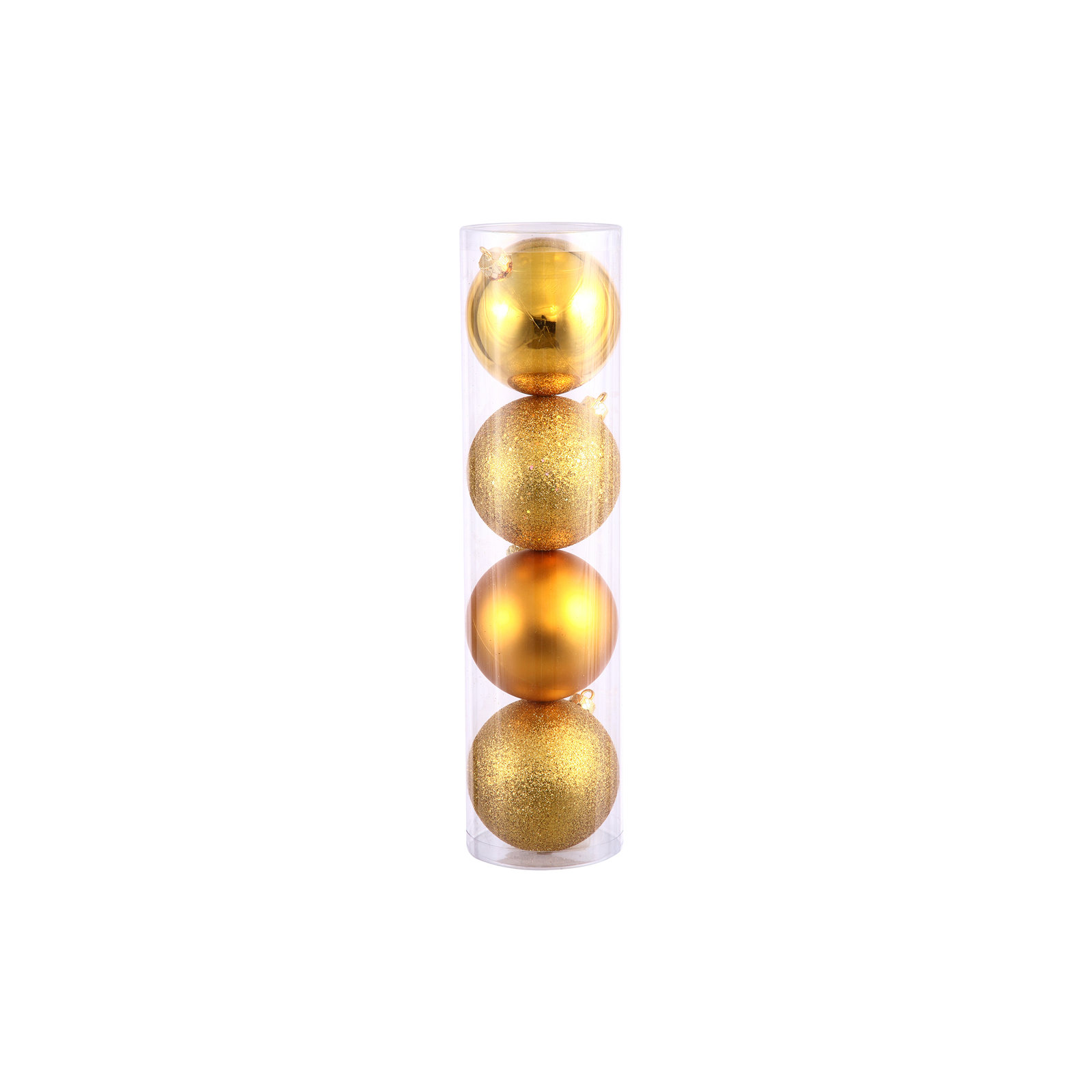 Holiday Décor Ball Ornament, Antique Gold, 2.75"