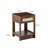 Rattan End table with drawer-1513470127