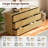 55.1" W 6 - Drawer Dresser-1732422235