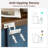 47" Farmhouse Bookshelf With Barn Doors-2012668014