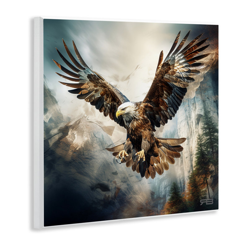 «Intense Eagle Spread Wings» par Roozbeh Bahramali